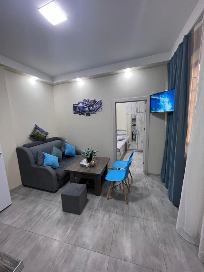 Cool Blue Interior Self Check In Apartment เยเรวาน ภายนอก รูปภาพ